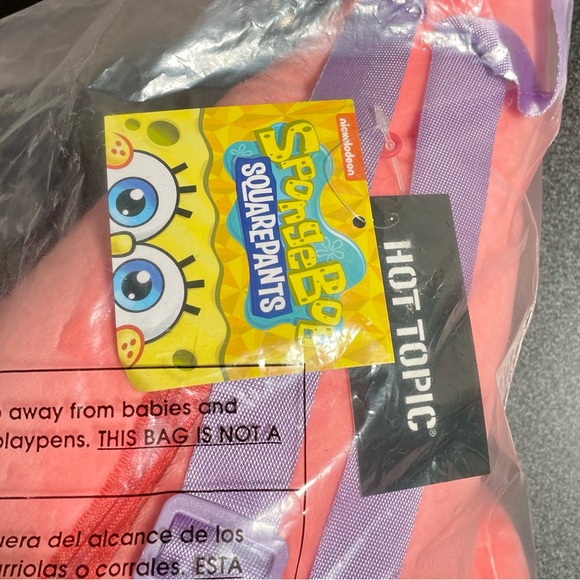 SpongeBob SquarePants Patrick Star Plush Backpack 19” Hot Topic - Picture 7 of 7